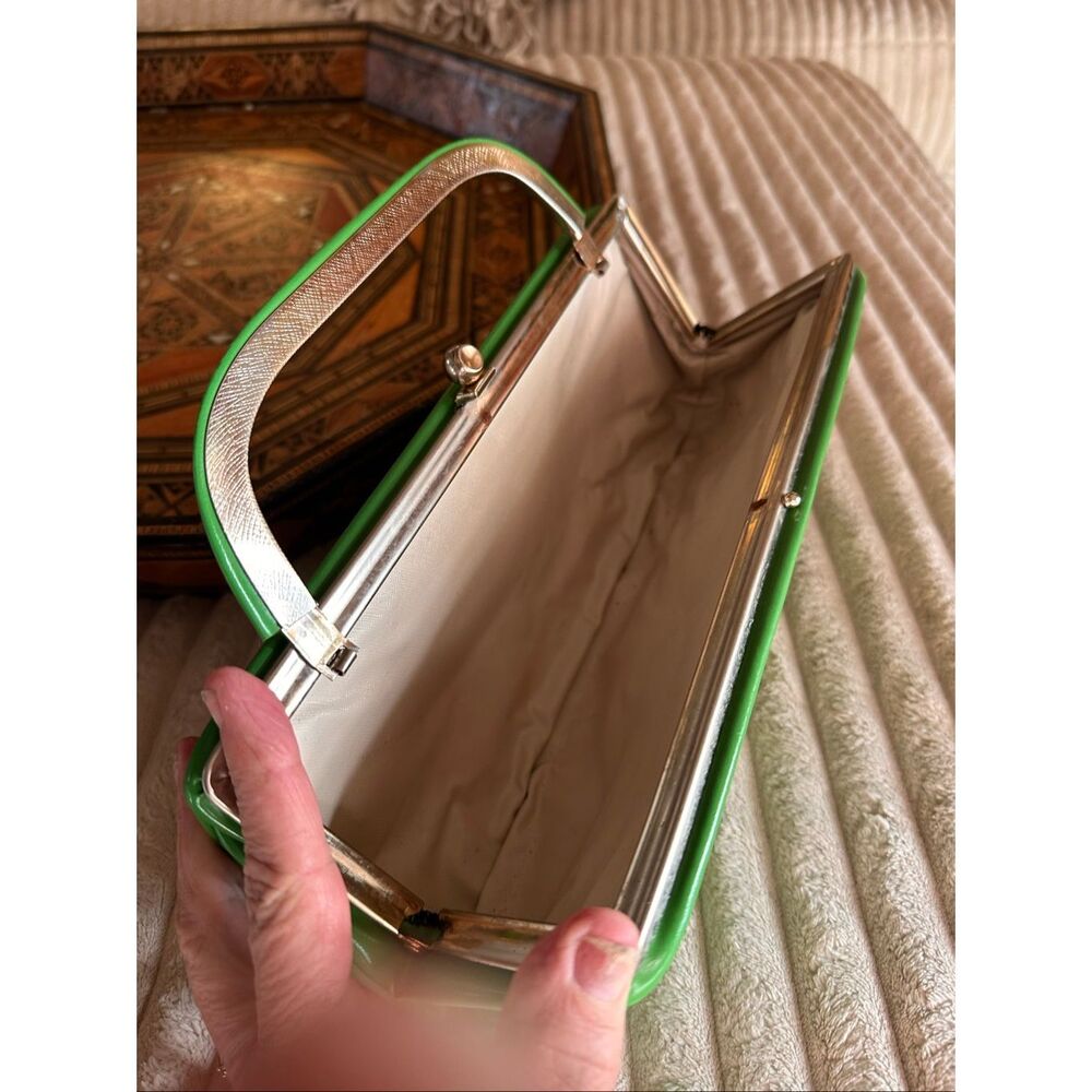 Vintage green purse - Picture 4 of 5